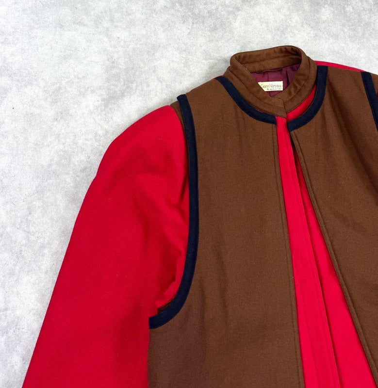 Vintage 80s Gianni Versace wool jacket