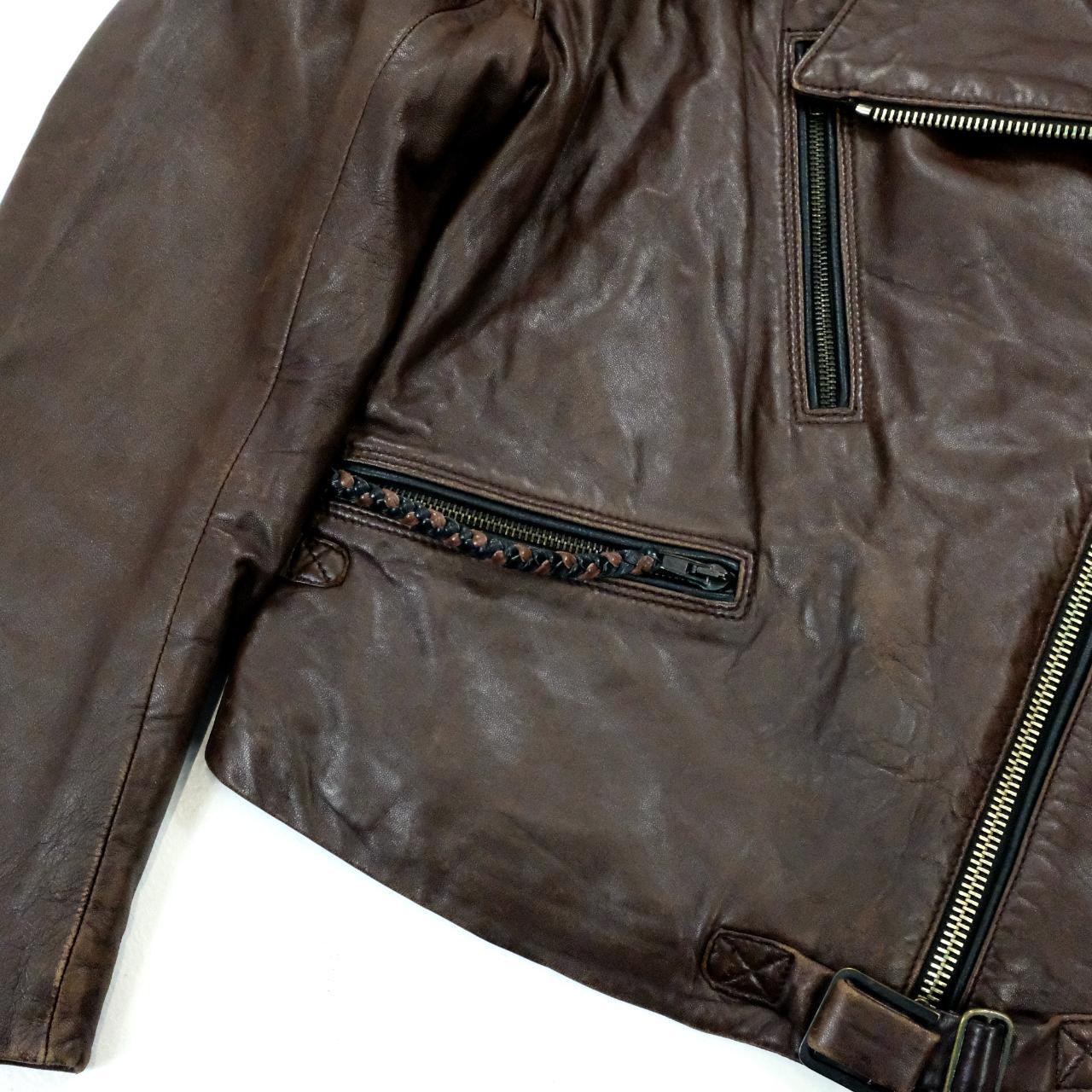 Armani leather jacket