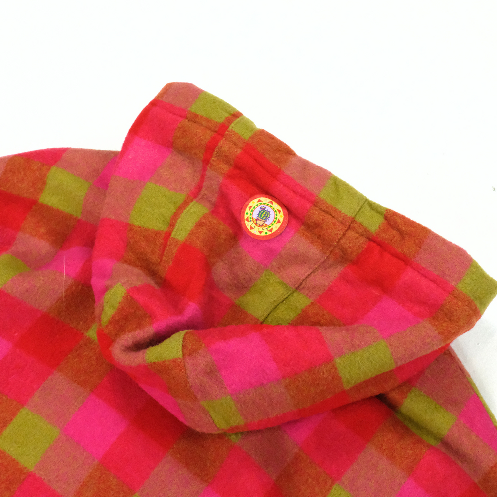 Oilily Check wool coat