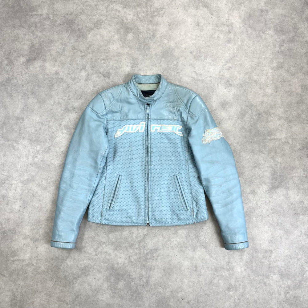 Avirex snake charmer leather jacket