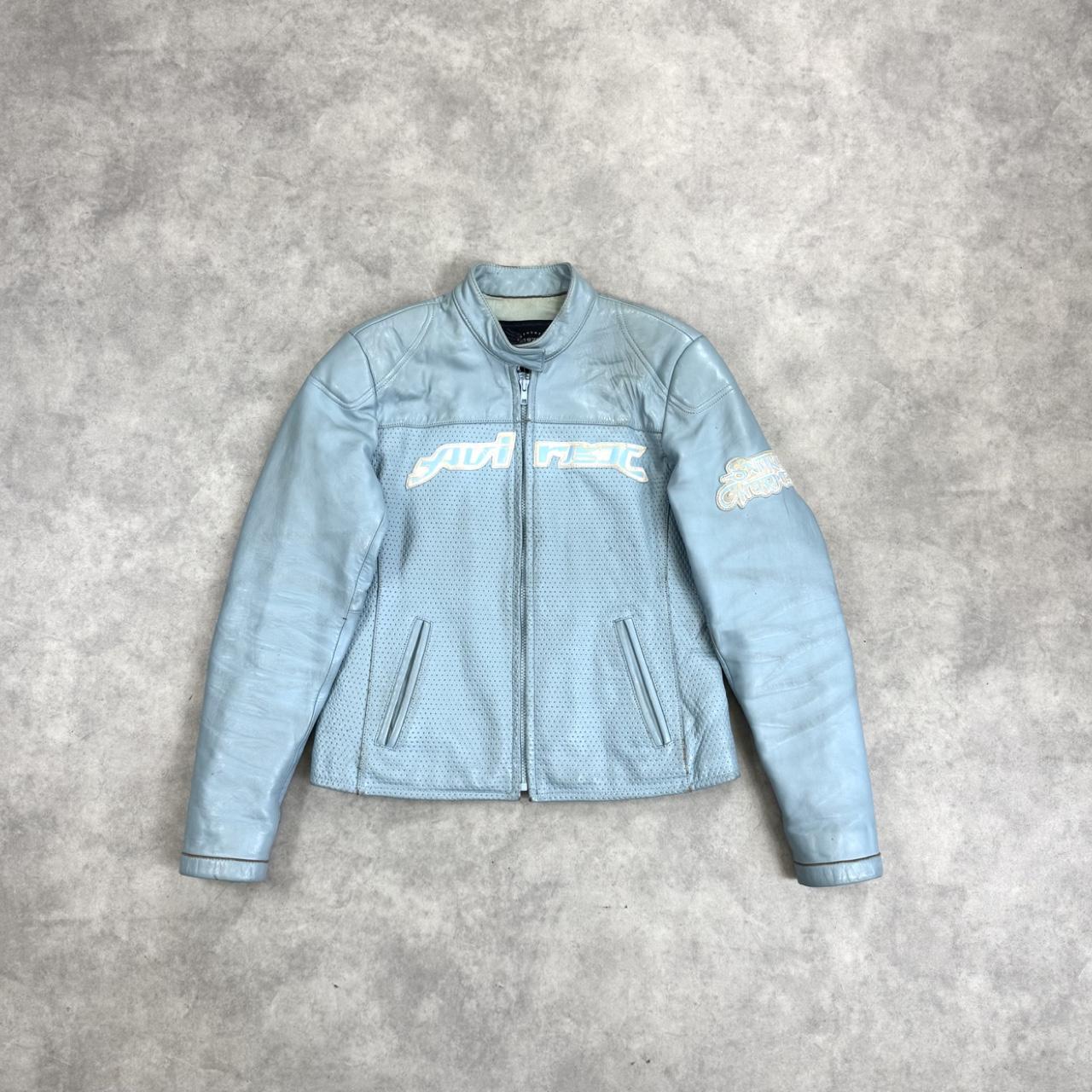 Avirex snake charmer leather jacket
