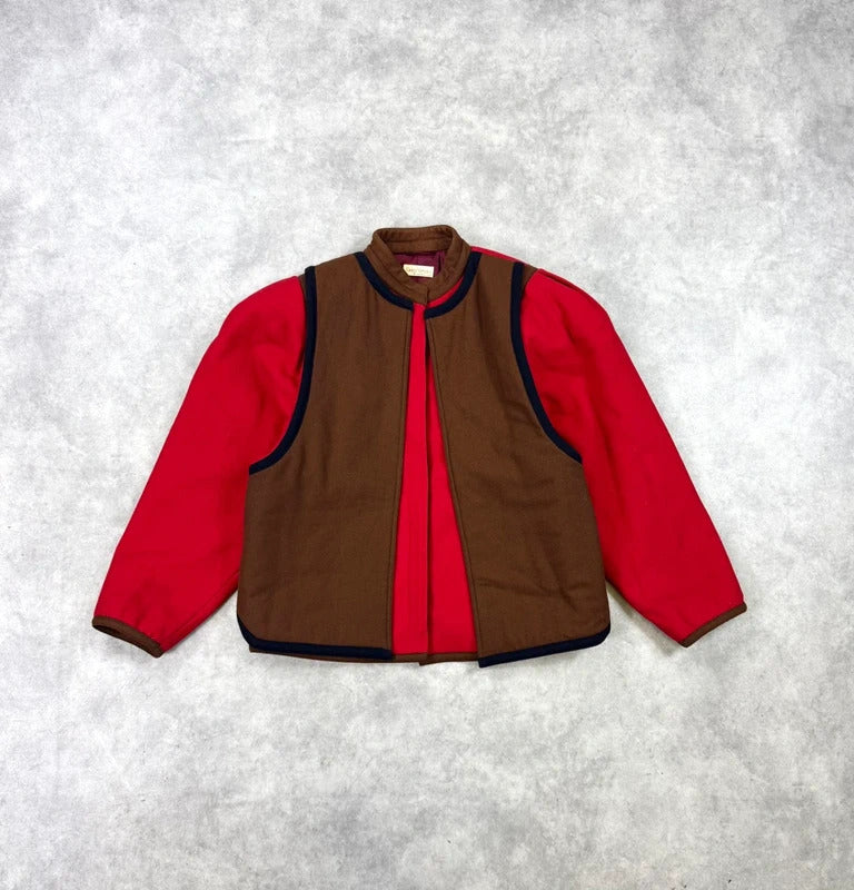 Vintage 80s Gianni Versace wool jacket