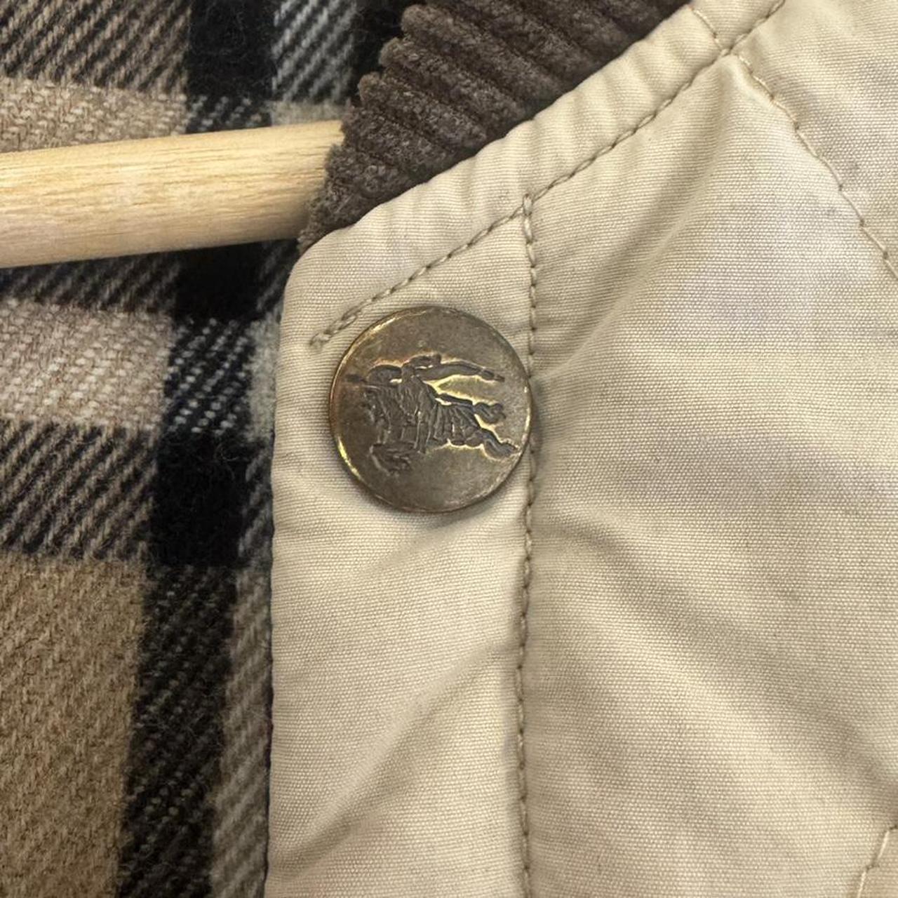 Vintage 90s Burberry quilted gilet