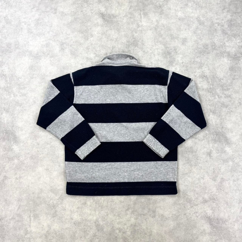 Vintage FILA striped Q zip jumper