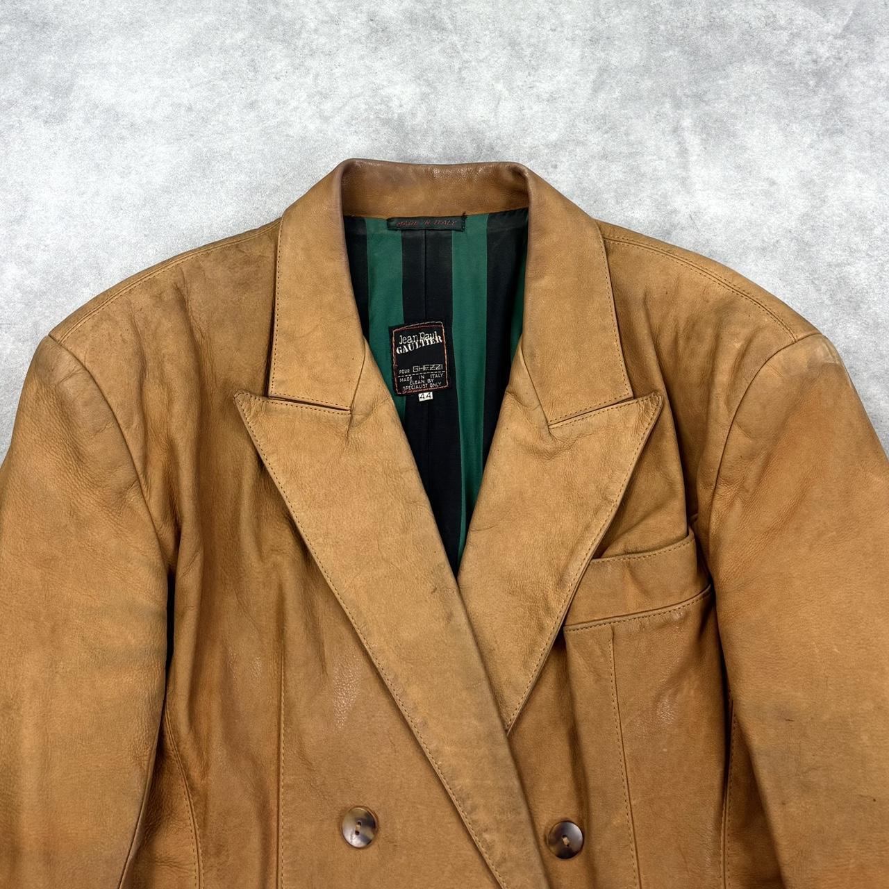 Vintage Jean Paul Gaultier leather jacket