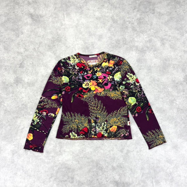 Vintage Jean Paul Gaultier print top