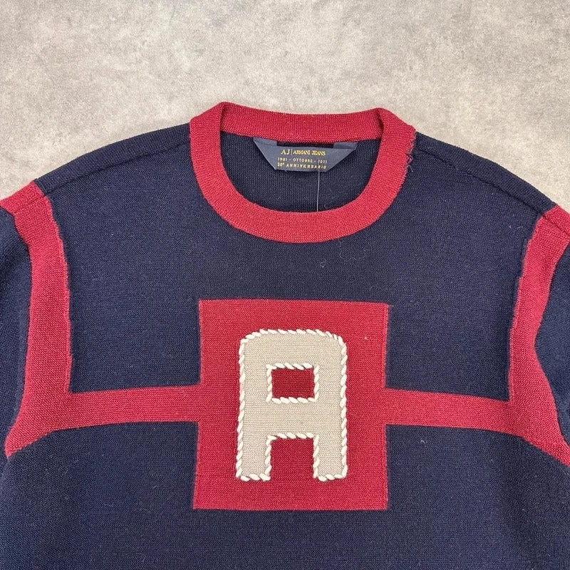 Vintage Armani Jeans knit jumper