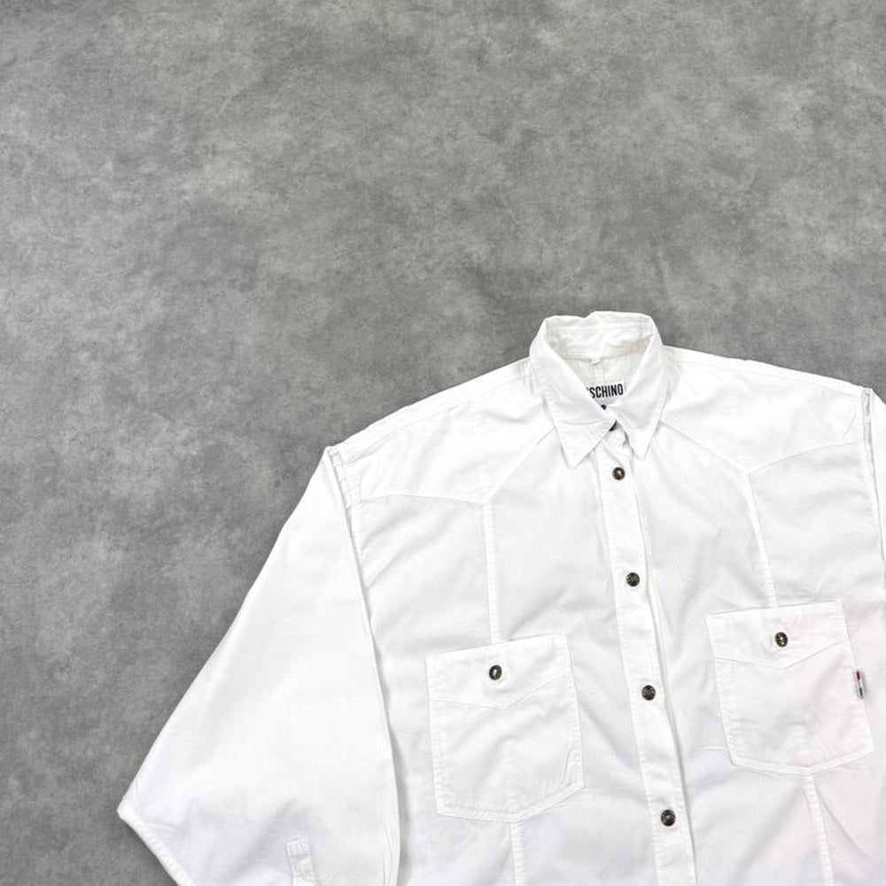Vintage Moschino print shirt