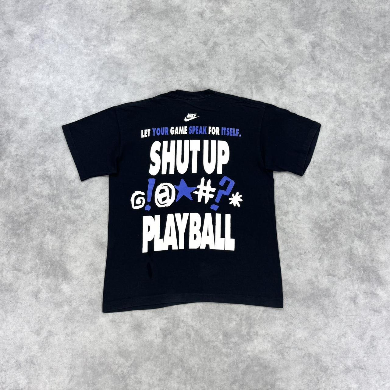 Vintage Nike Talk N’ Dunk print t-shirt
