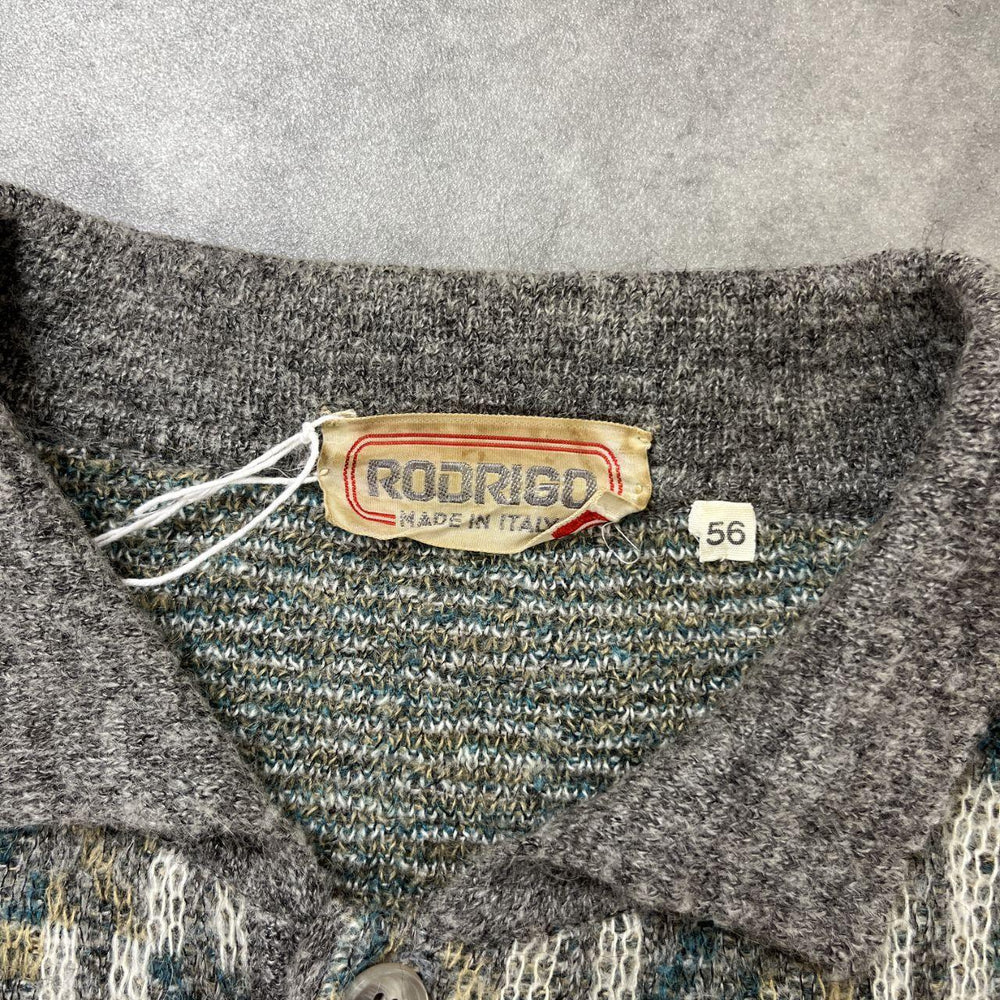 Vintage Abstract Knit Jumper