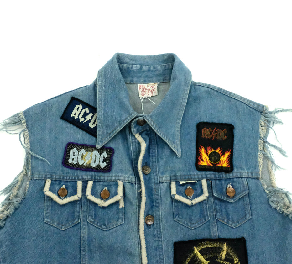 AC/DC Denim Vest