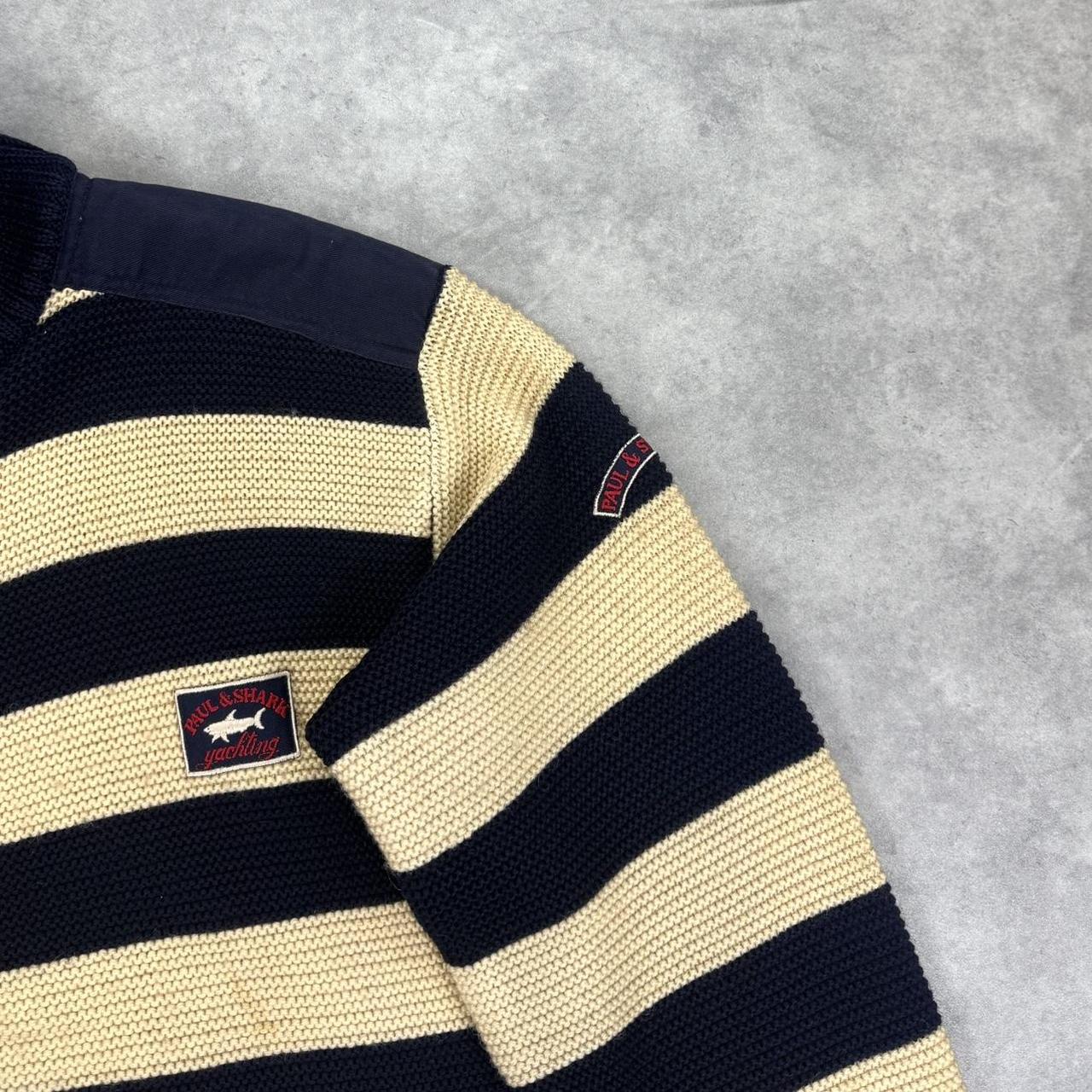 Vintage 90s Paul & Shark knit jacket