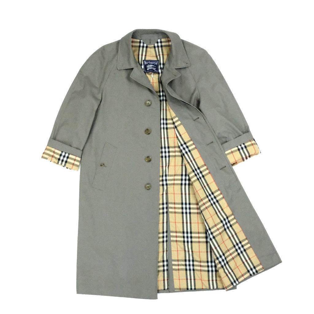 Burberry 90s Grey Trenchcoat