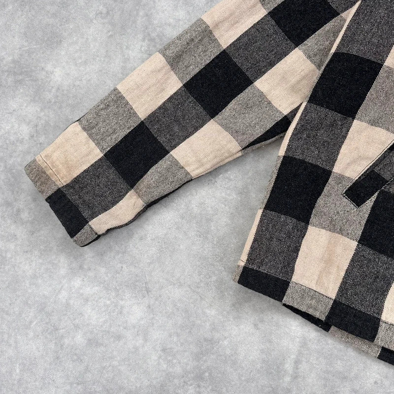 Vintage Armani plaid jacket