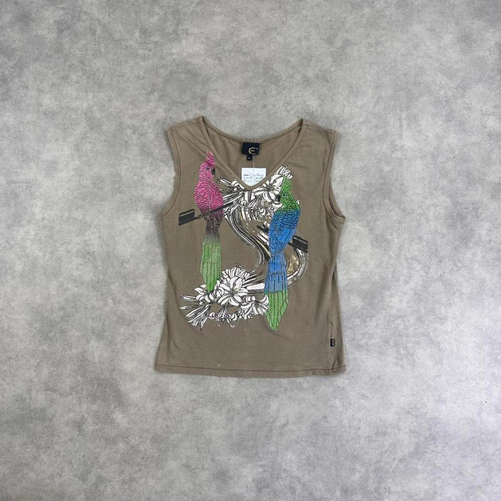 Roberto Cavalli print top