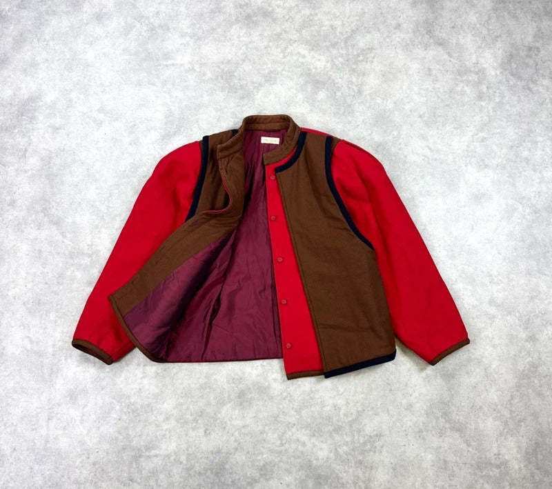 Vintage 80s Gianni Versace wool jacket