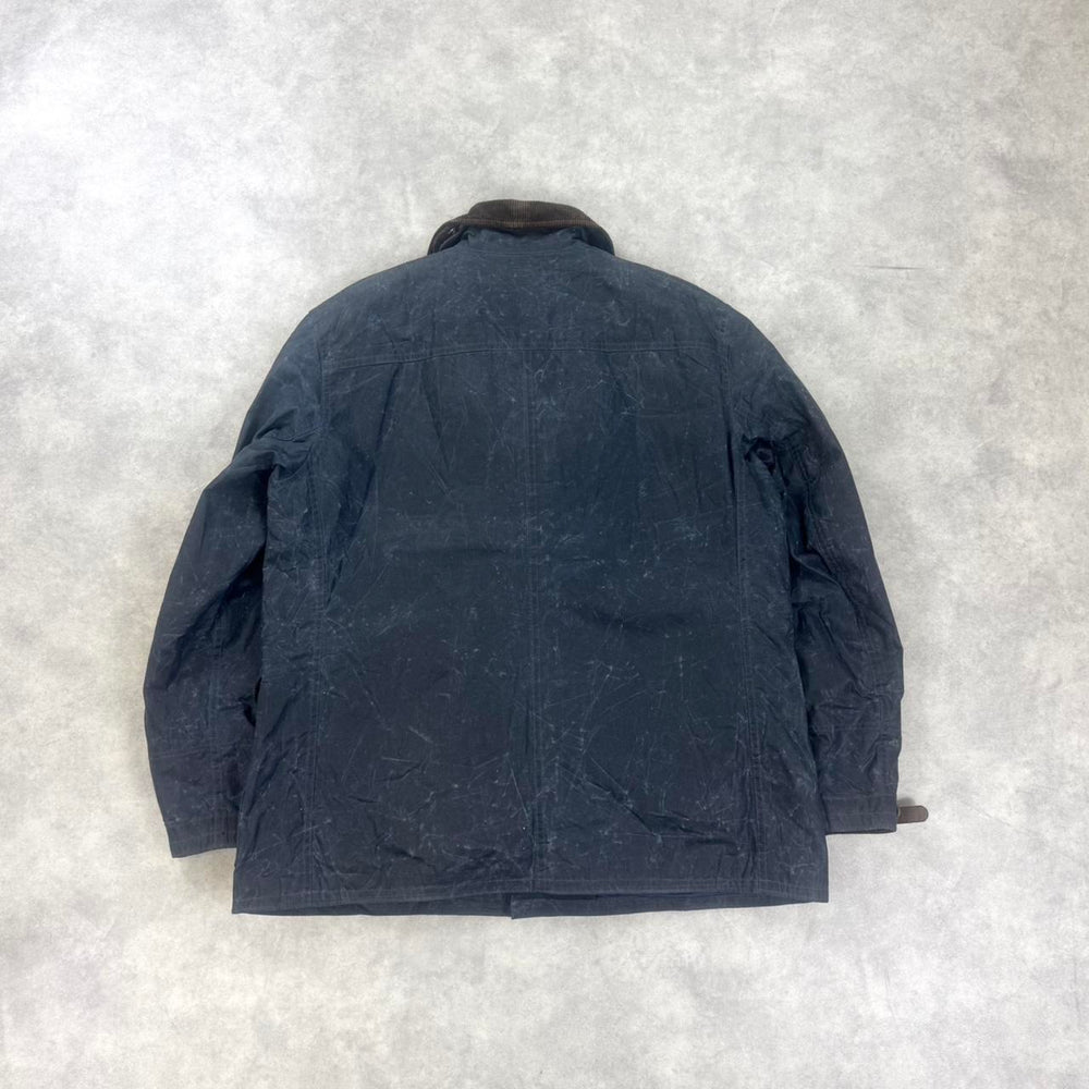 Polo Ralph Lauren wax cotton fireman’s clip jacket