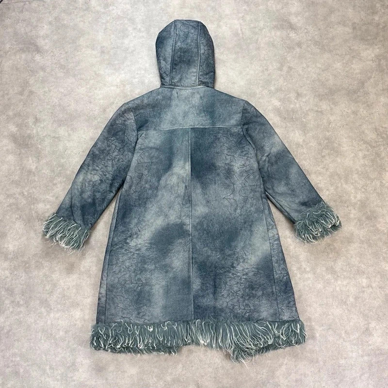 Faux sheering Penny lane coat