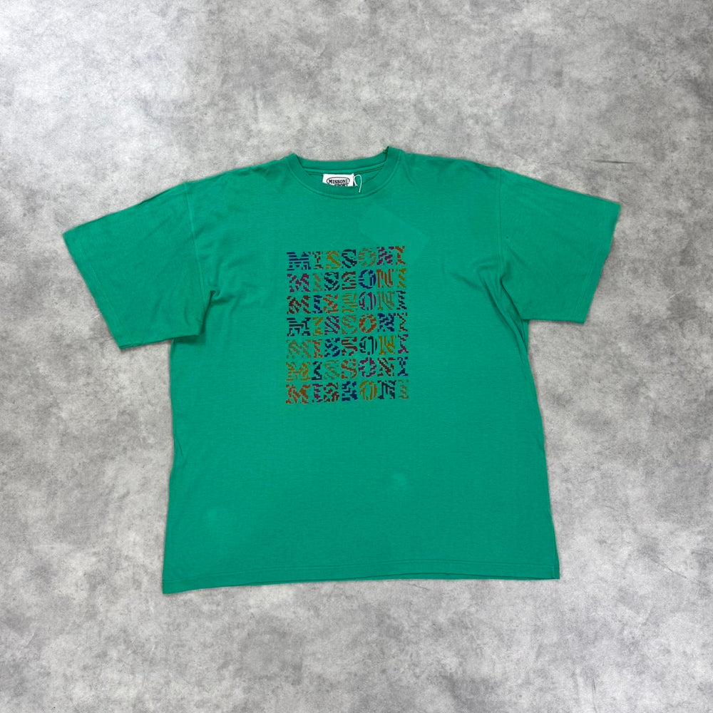 Vintage Missoni spell out t-shirt