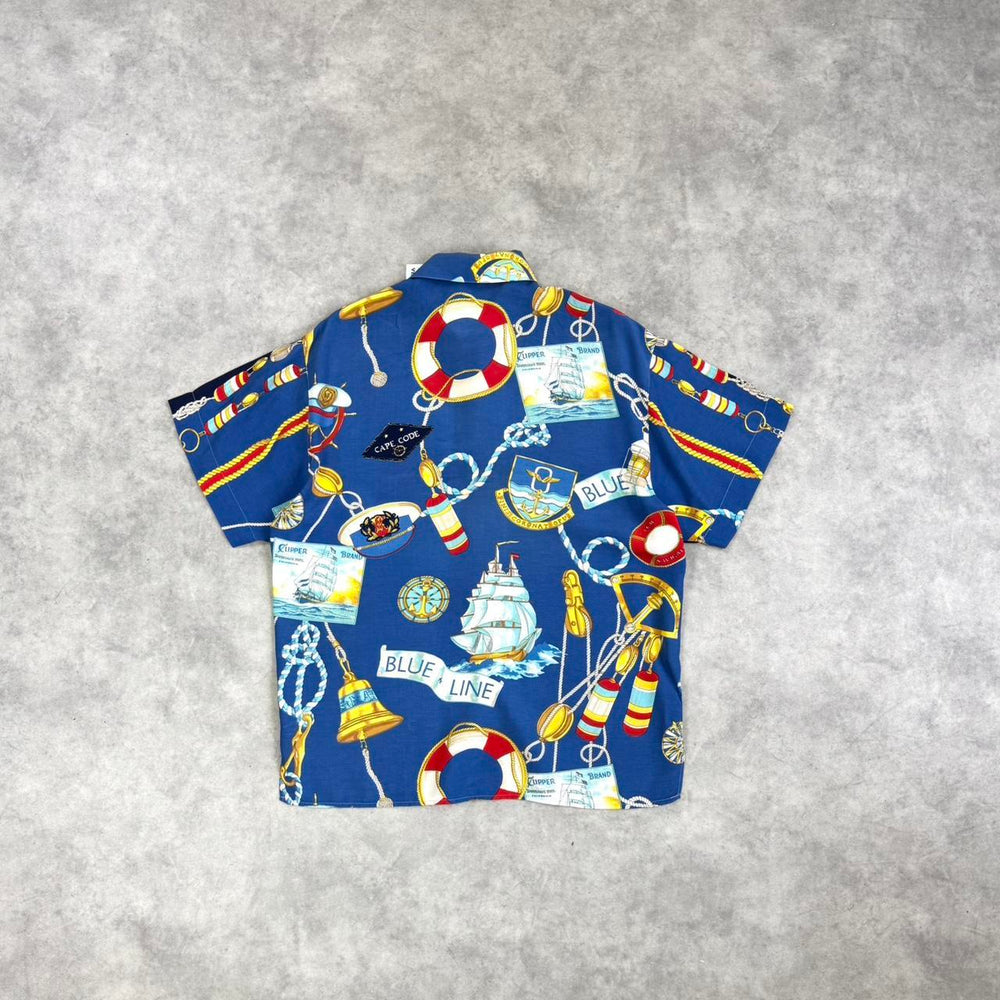 Vintage Benetton print shirt