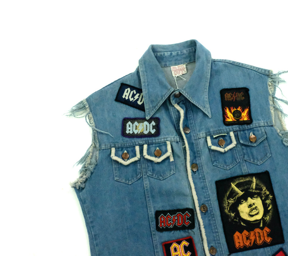 AC/DC Denim Vest