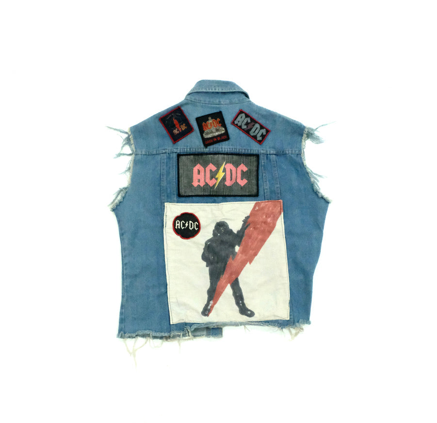 AC/DC Denim Vest