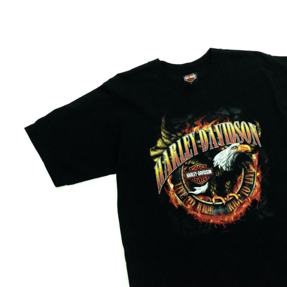 2000s Harley Davidson print t-shirt