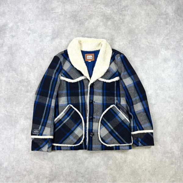 Diesel check plaid jacket