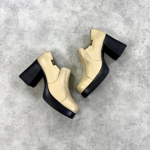 Vintage Dockers platform shoes