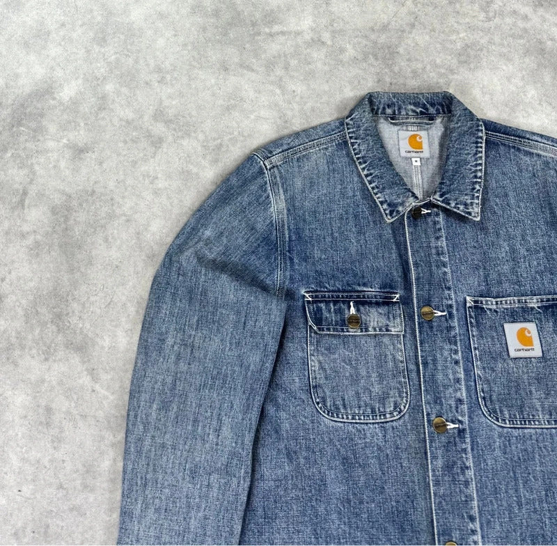 Carhartt Michigan denim chore jacket