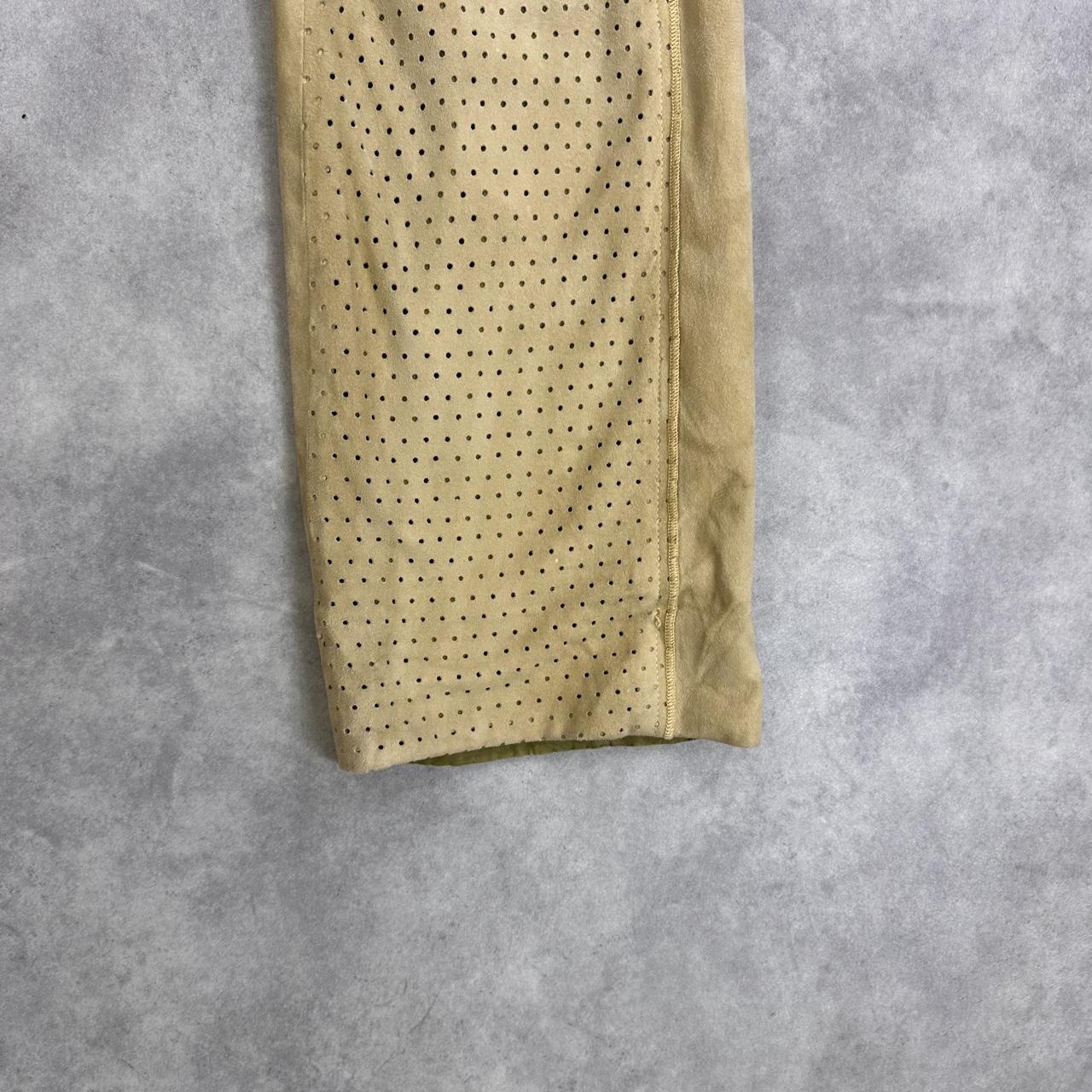 Pancaldi & B tan suede trousers