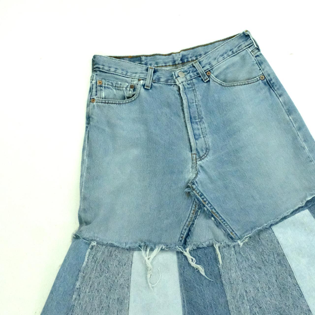 Rework Levis denim skirt