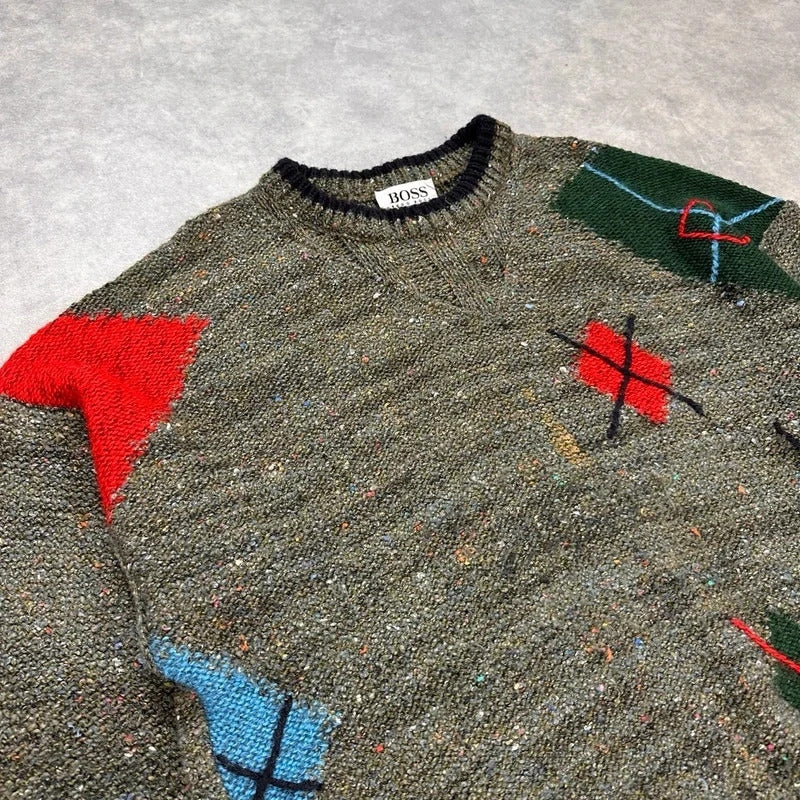 Vintage Hugo Boss Knit Jumper