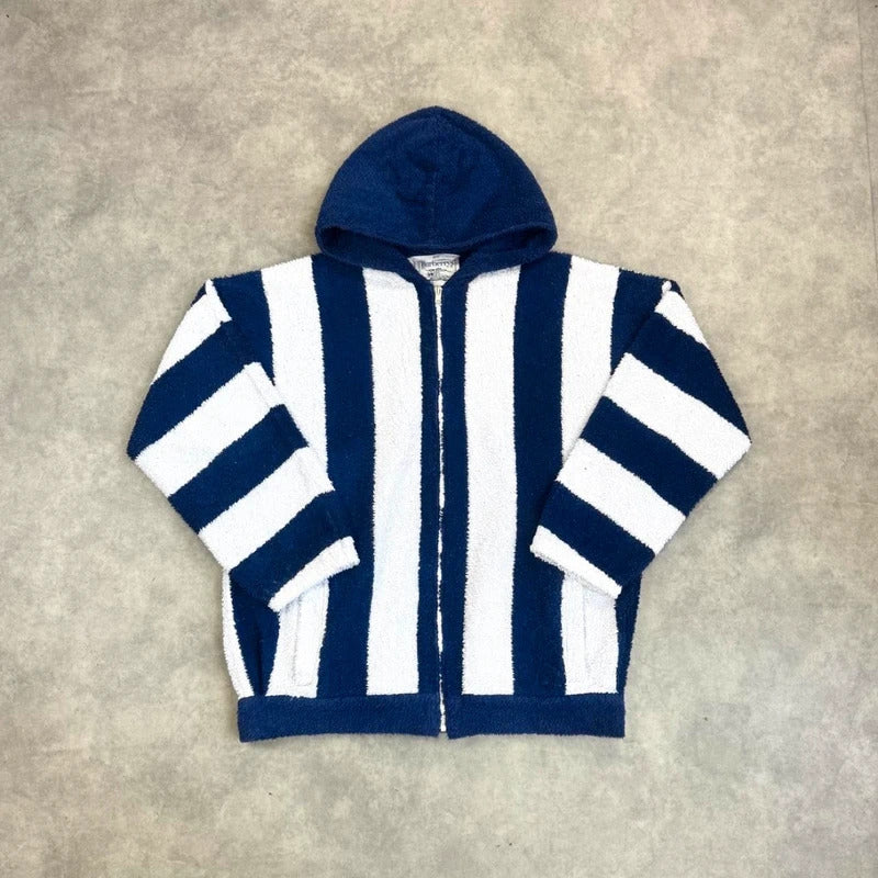 Vintage 80s Burberry towelling jacket