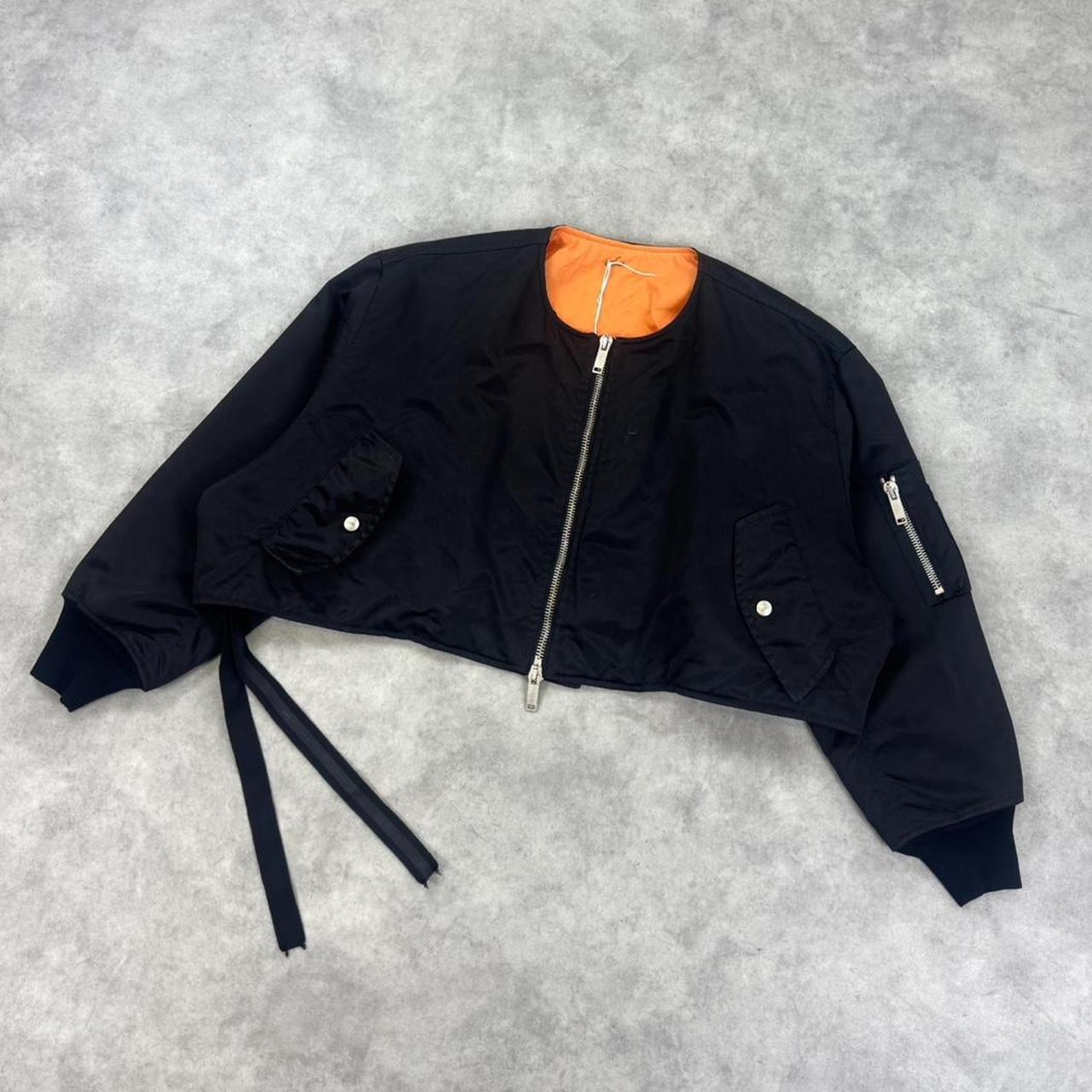 Ben Taverniti Unravel Project cropped bomber jacket