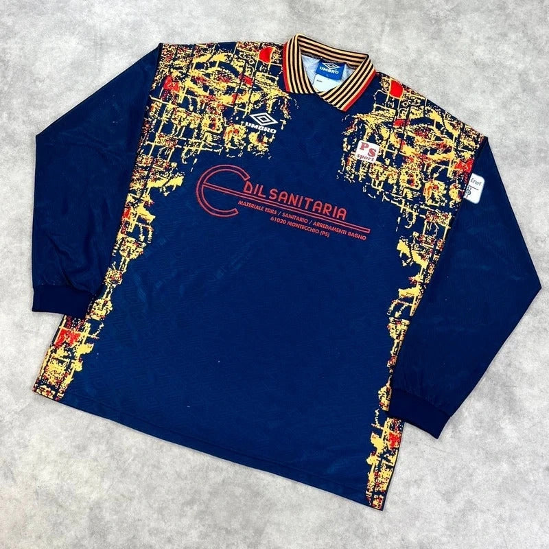 Umbro print football shirt.