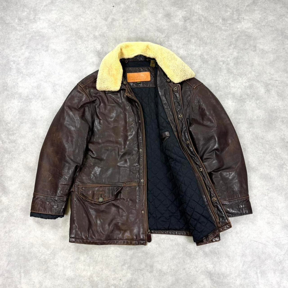 Timberland leather coat