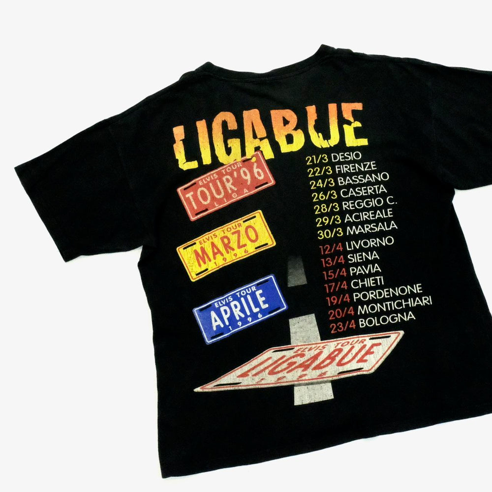 Vintage Ligabue tour t-shirt