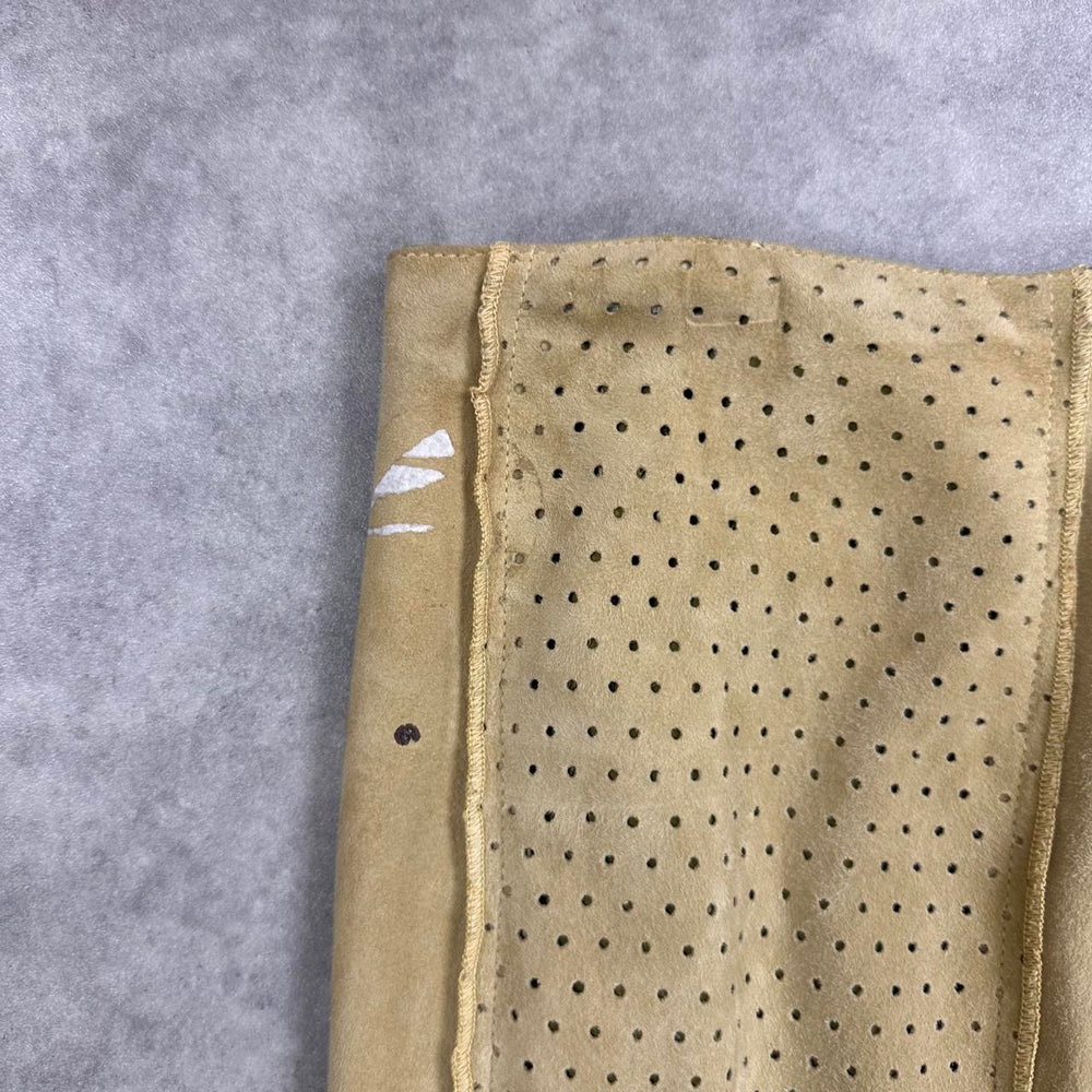 Pancaldi & B tan suede trousers