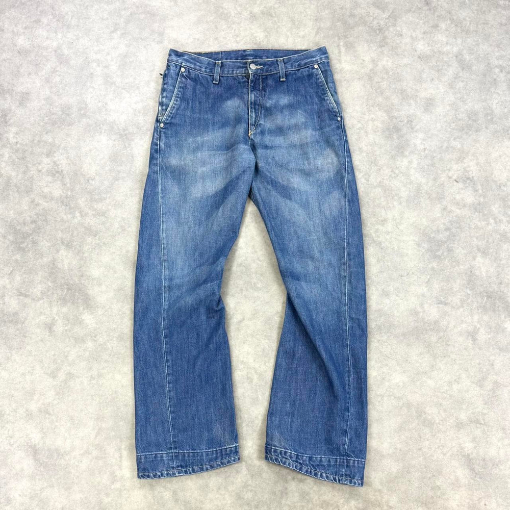 Vintage Levi’s Engineered twisted jeans
