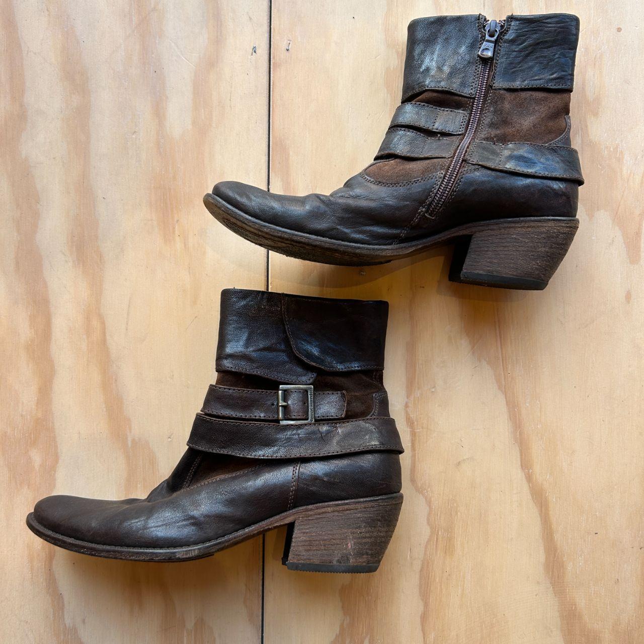 Western ankle boots