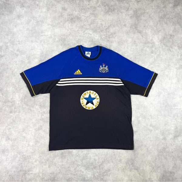 Vintage 1998-99 Adidas Newcastle United training t-shirt