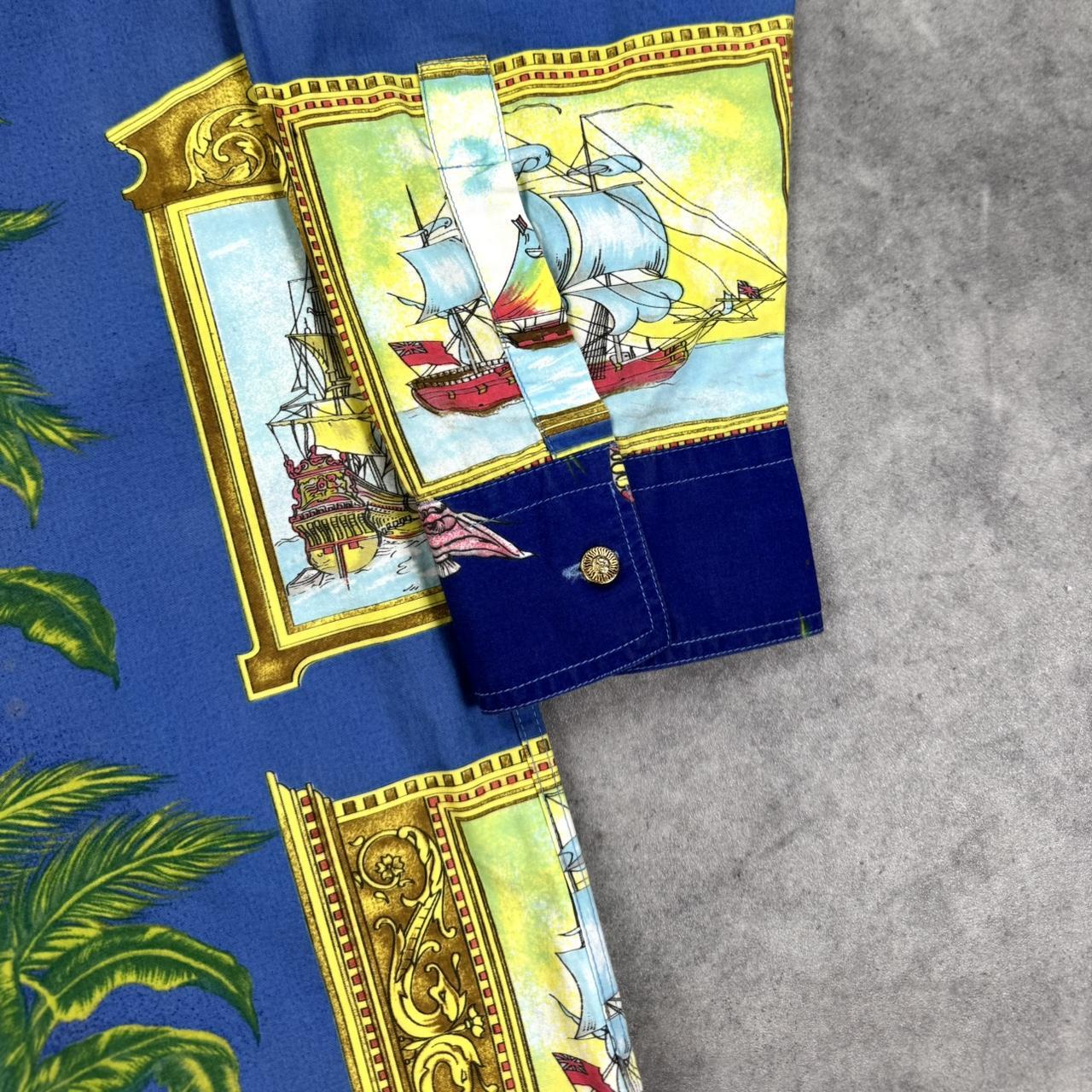 Vintage Versace print shirt