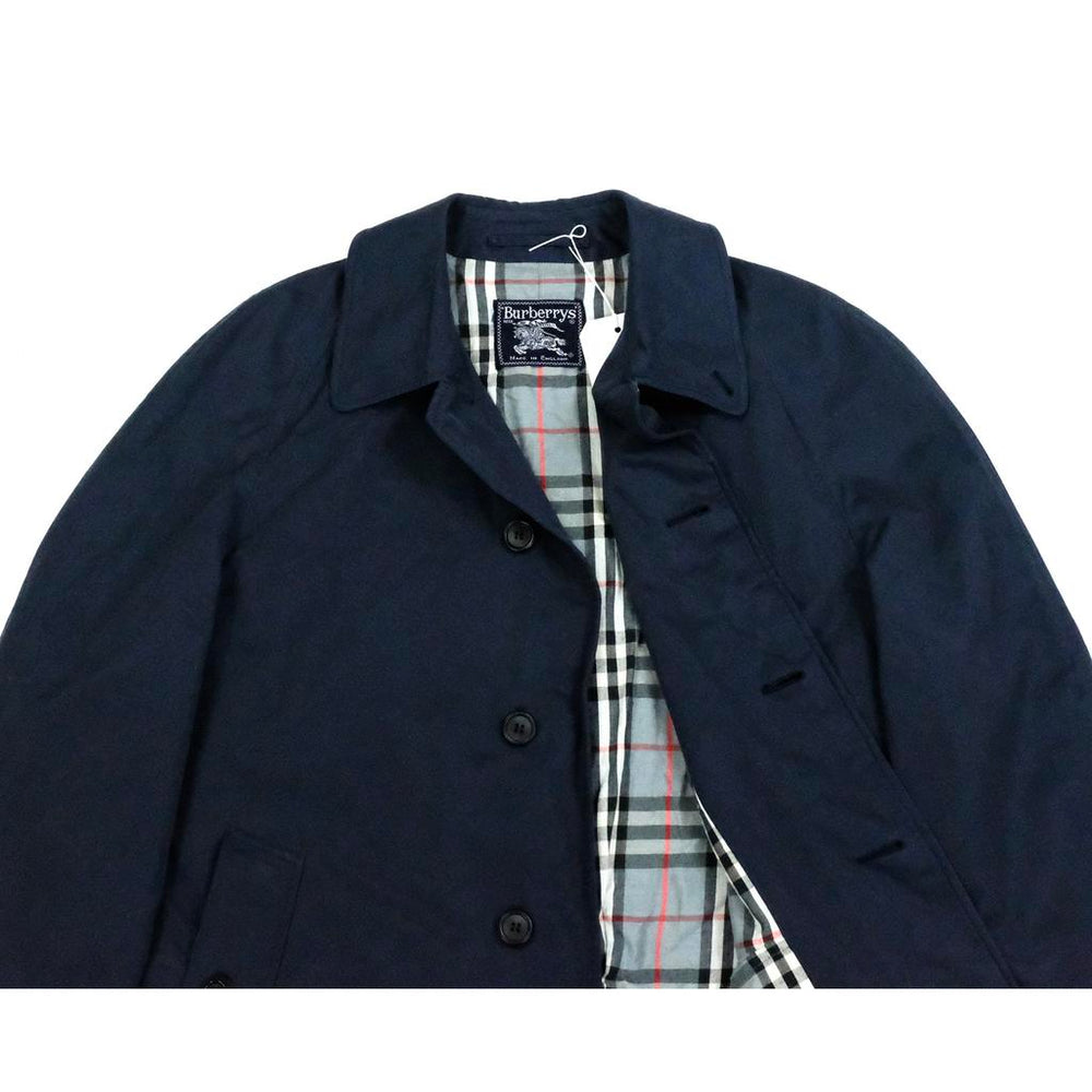 Burberry 90s Navy Trenchcoat