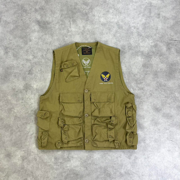 Vintage 90s Alpha Industries gilet