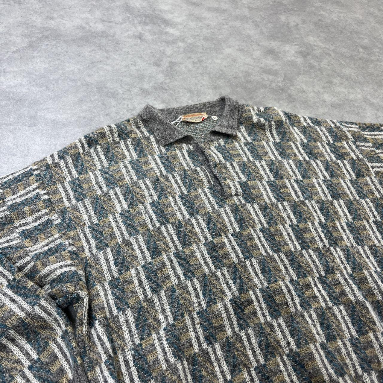 Vintage Abstract Knit Jumper