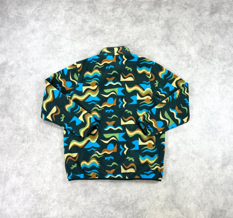 Patagonia print fleece