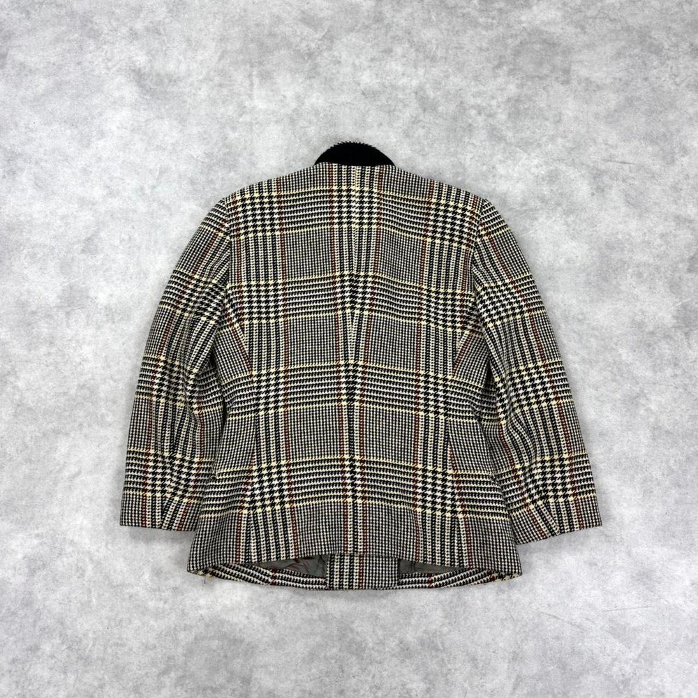 Vintage Emporio Armani check blazer