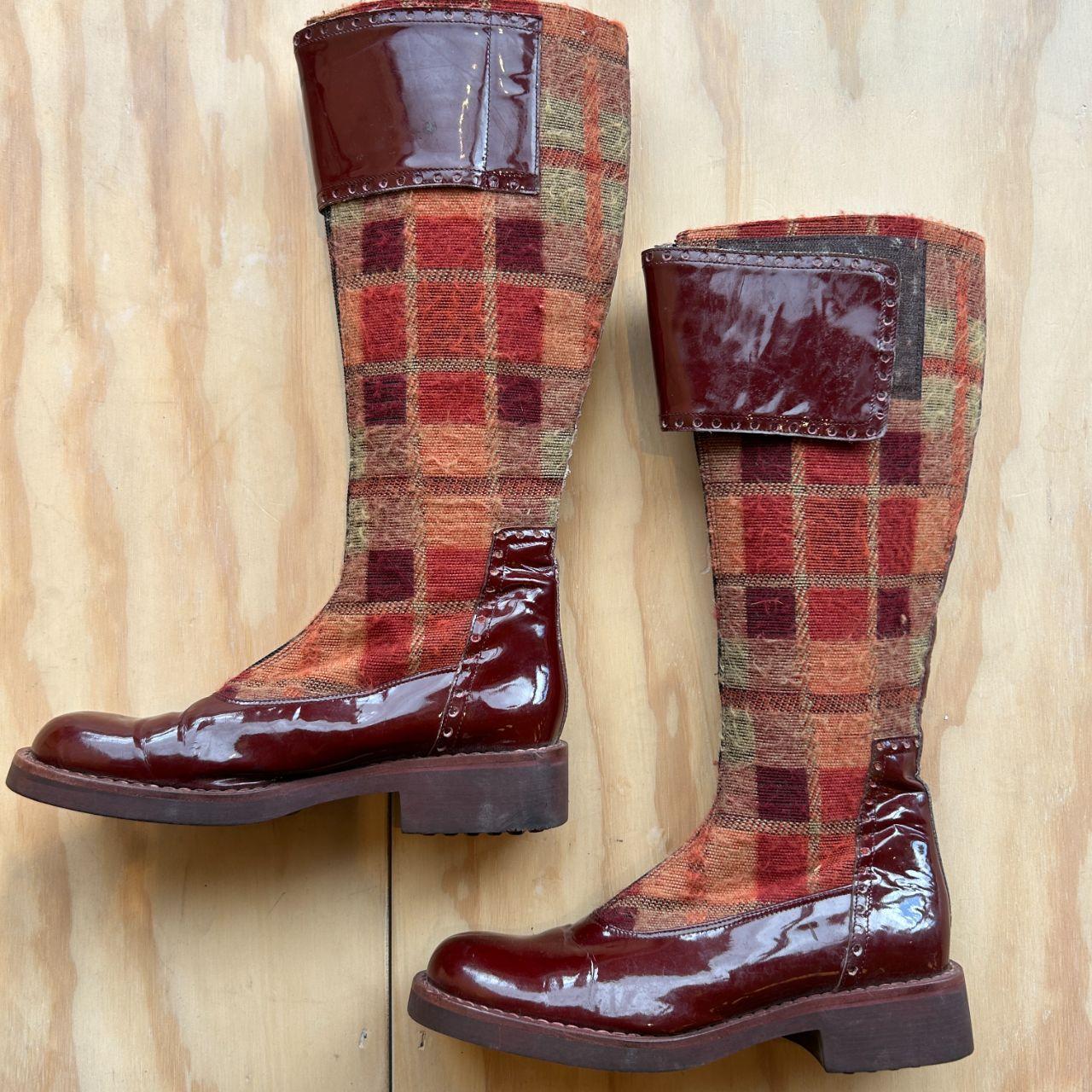 Tartan Boots