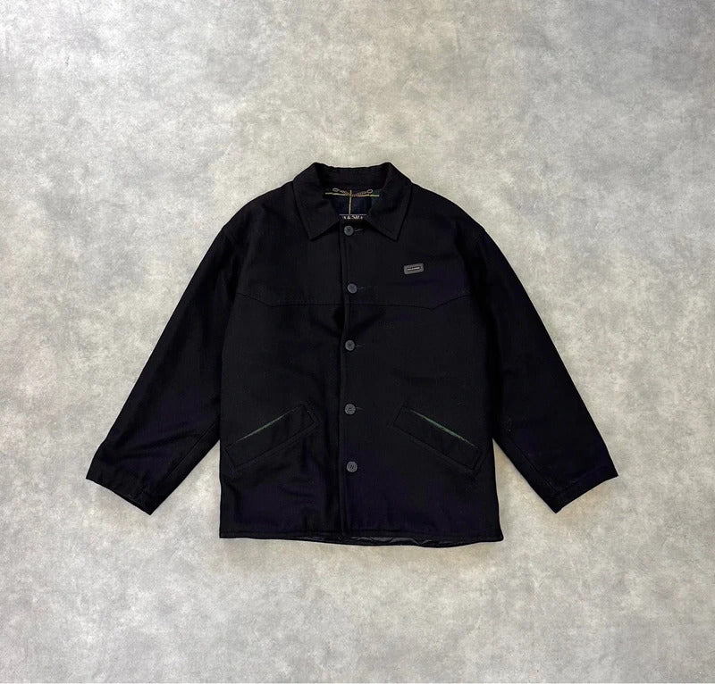 Vintage Paul & Shark wool bomber jacket